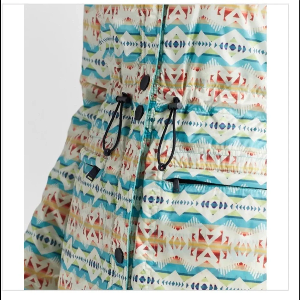 NWT Pendleton Ladies Crescent Reversible Jacket (CW176-83194) SEA BLUE - Picture 4 of 10